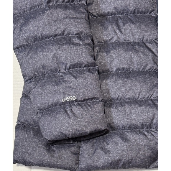 EDDIE BAUER CirrusLite EB650 - Women's Down Hooded Parka Heathered Blue - Medium - Picture 3 of 8